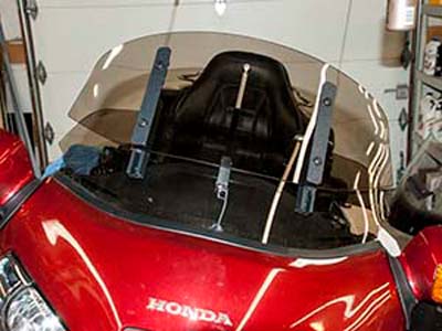 Honda Goldwing Windbender Adjustable Motorcycle Windshield